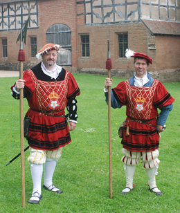 Queen's guard at Kenilworth Castle
